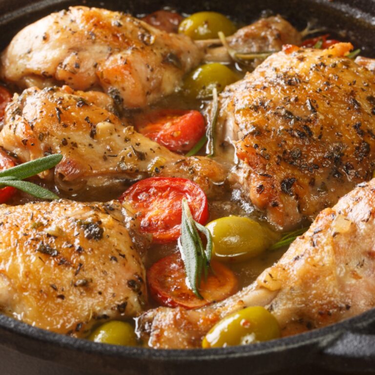 41 Yummy Chicken Skillet Recipes