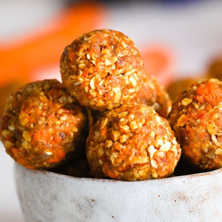 Carrot Cake Energy Bites – All Nutritious