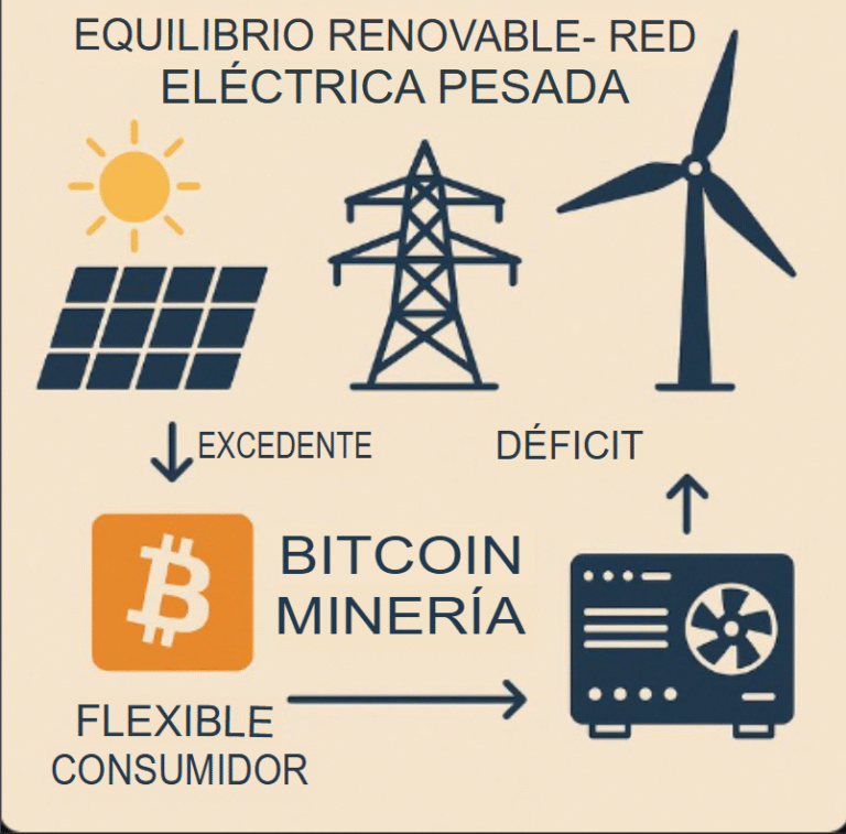 Bitcoin mining, an unexpected solution to avoid blackouts such as Spain?