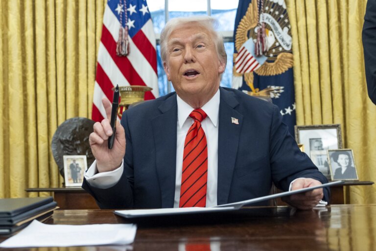 The EU will seek “negotiated solutions” to the new 25% Trump tariffs on car exports