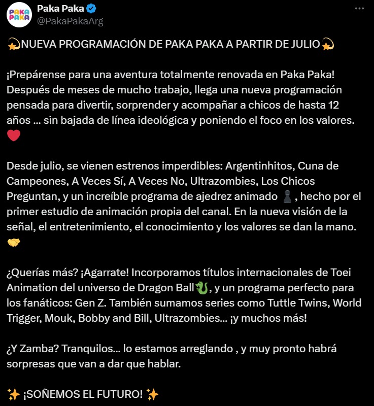 Bitcoin would arrive at the Children’s Canal of the Argentine Public TV; Paka Paka becomes libertarian