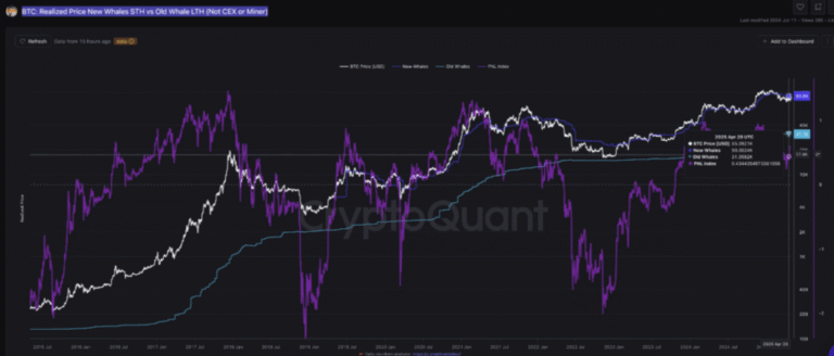Bitcoin whales enter the game and each gain