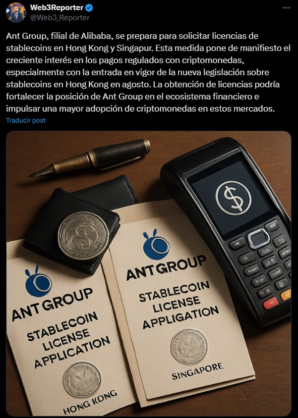 Alibaba subsidiary will launch Stablecoins