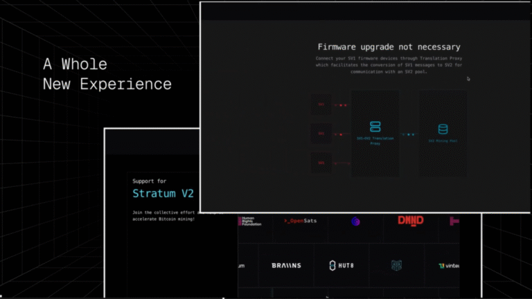 Stratum V2 reveals web to attend “the Centralization Crisis in Bitcoin’s mining”