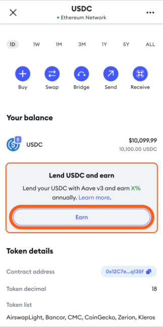 How much can you win with the Earn of Metamkinsk Stablcoins?