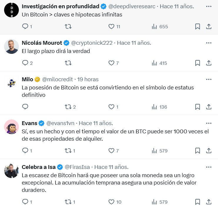 “Having a bitcoin will be 100 times better than a fleet of properties”