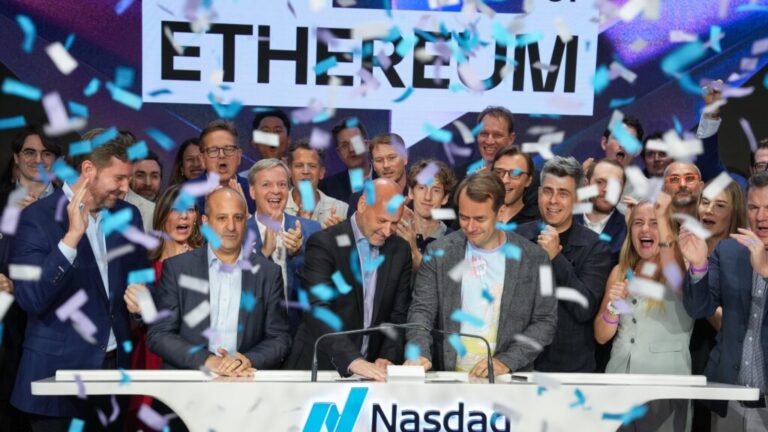 Ethereum celebrates his 10 years in Nasdaq