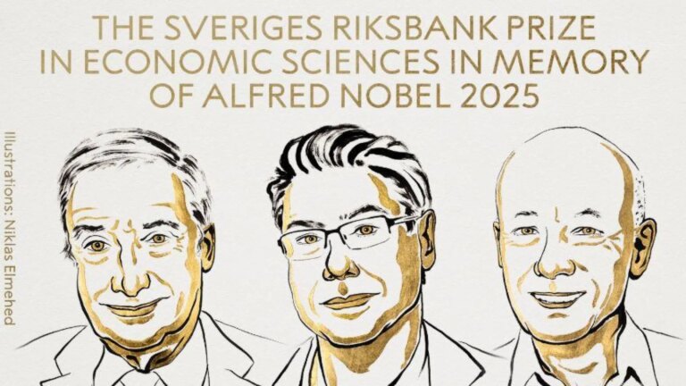 The Nobel Prize in Economics awards Makyr, Aghion and Howitt for explaining how innovation and technology drive sustained economic growth