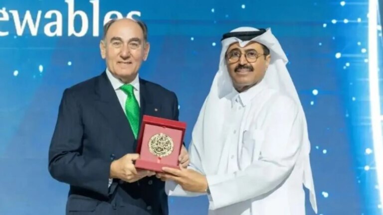 Ignacio Galán, president of Iberdrola, awarded the 2025 International Energy Prize in Qatar