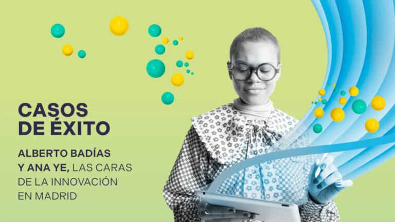 Alberto Badías and Ana Ye, the faces of innovation in Madrid