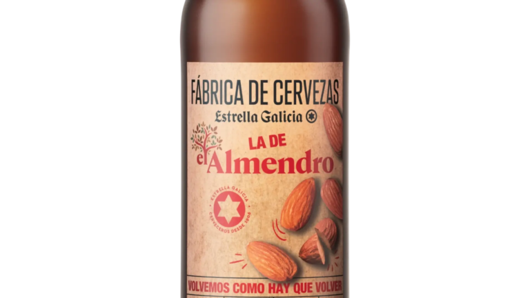 Estrella Galicia repeats pairing with El Almendro to create a new edition of its beer with almonds and nougat