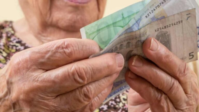 This is how the table of maximum, average and minimum pensions would look.