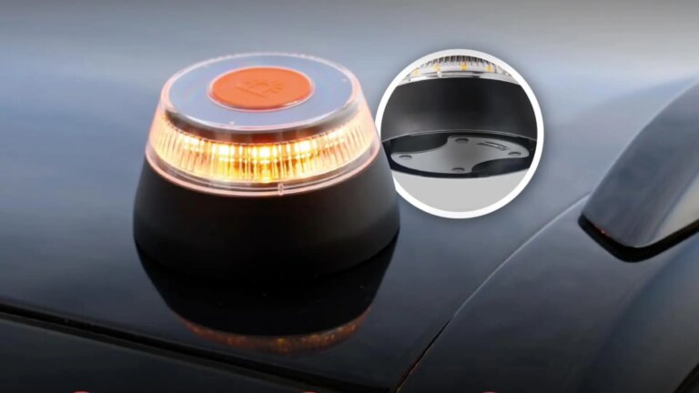 The prices of the V16 beacons approved with geolocation that will be mandatory for all cars in 2026